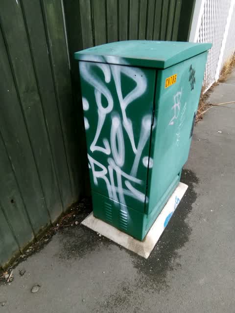 Graffiti, a report photo