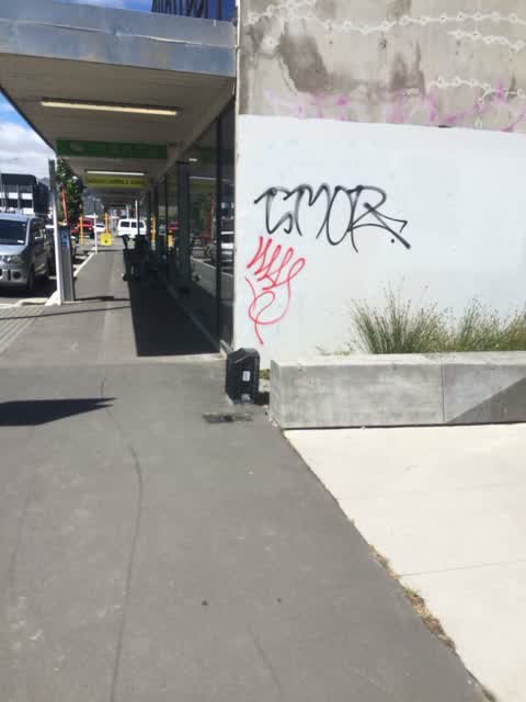 Graffiti, a report photo