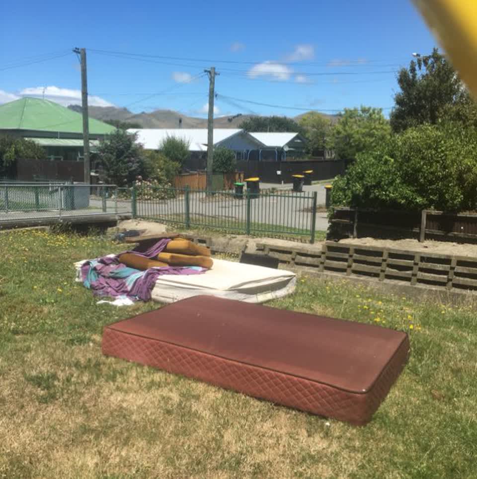 The photograph attached to this parks report