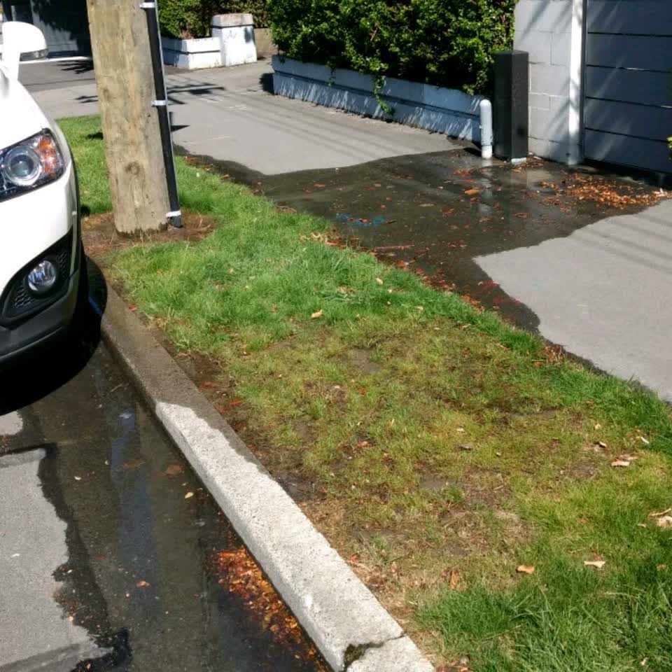 The photograph attached to this water supply report