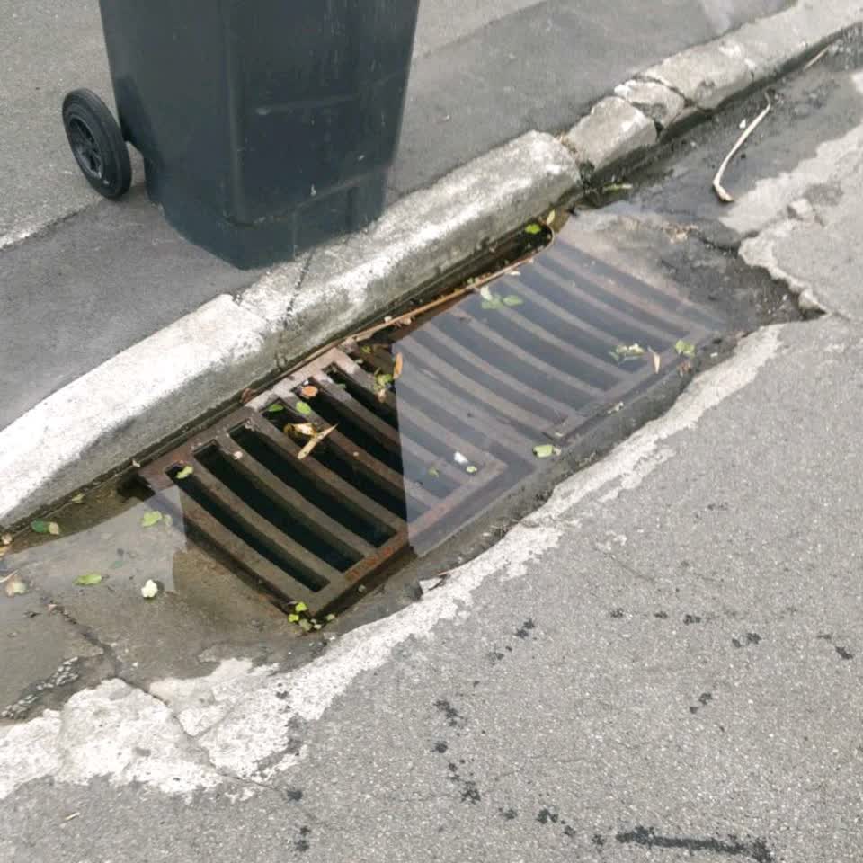 The photograph attached to this wastewater/stormwater report