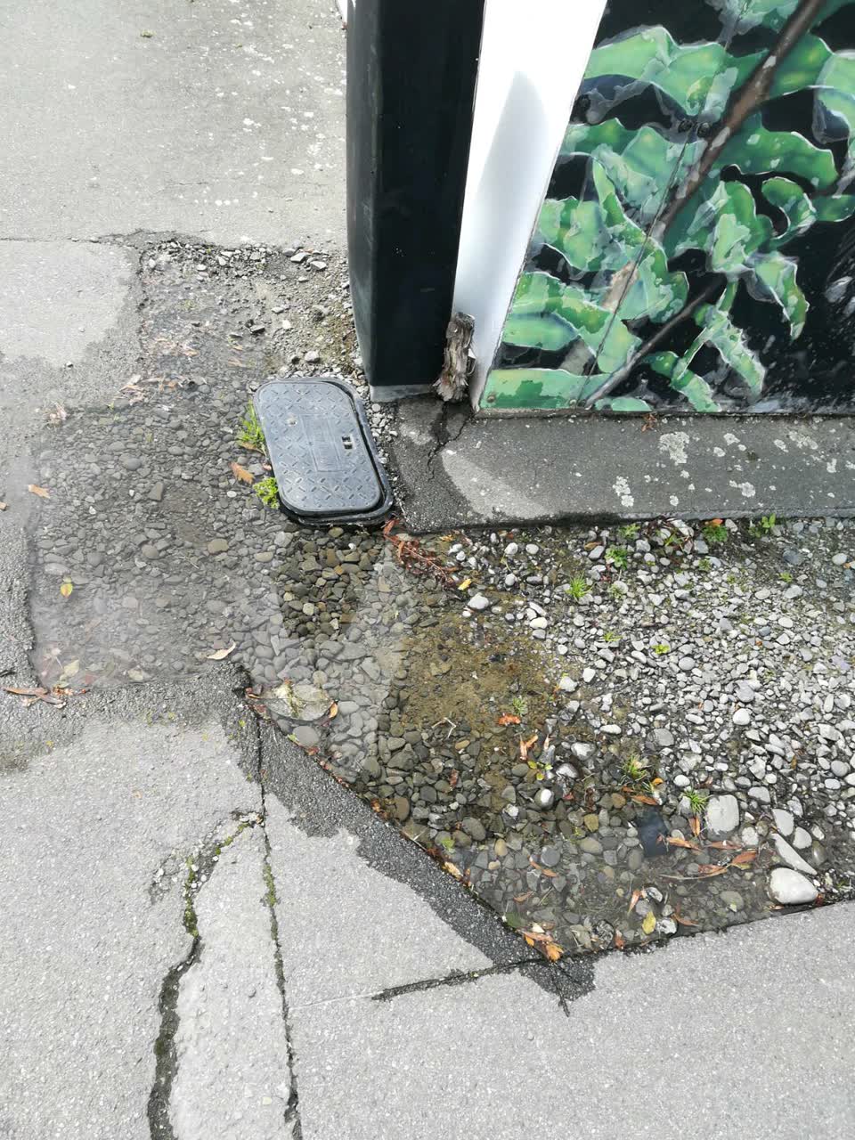The photograph attached to this water supply report