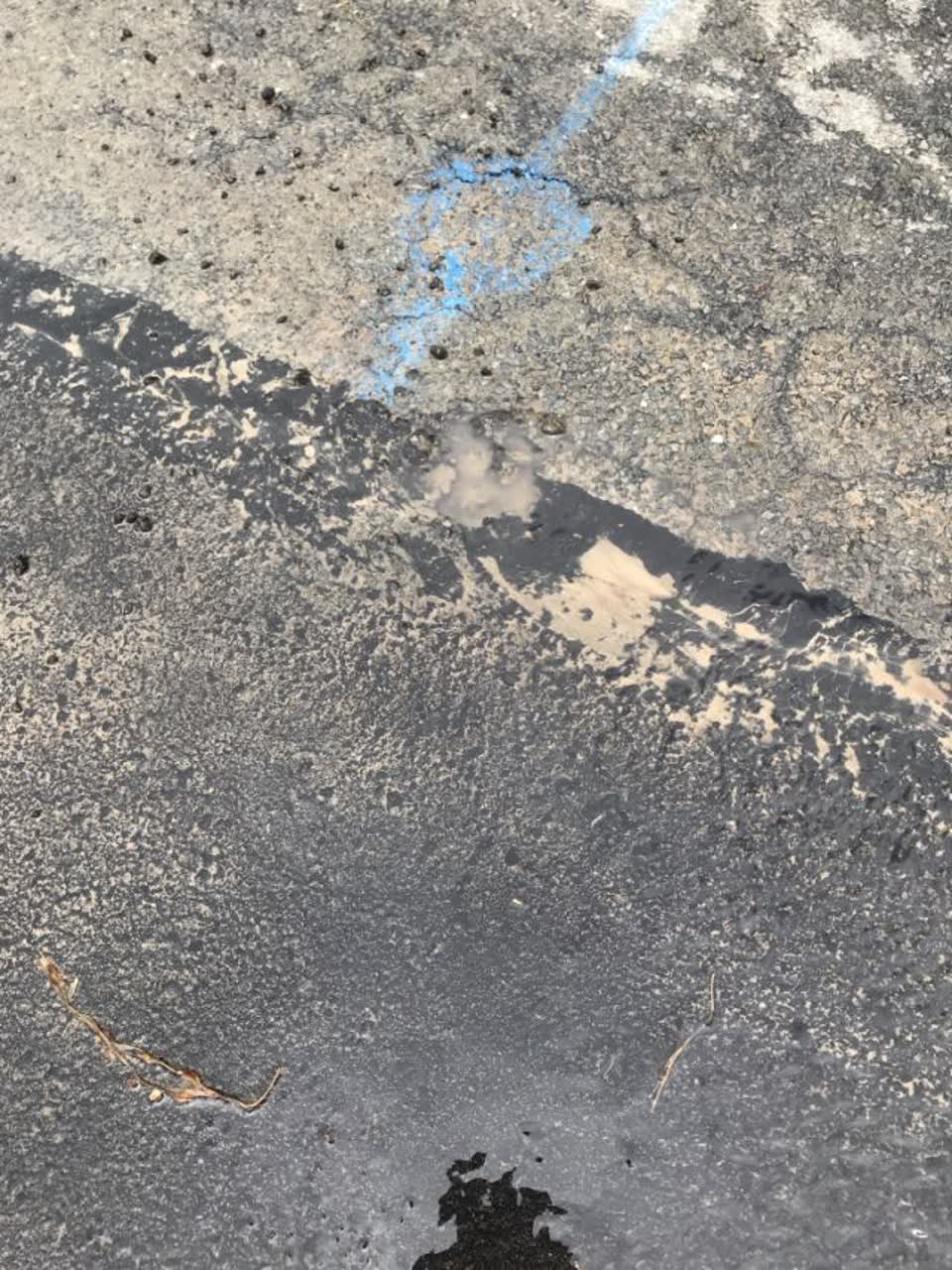 The photograph attached to this water supply report