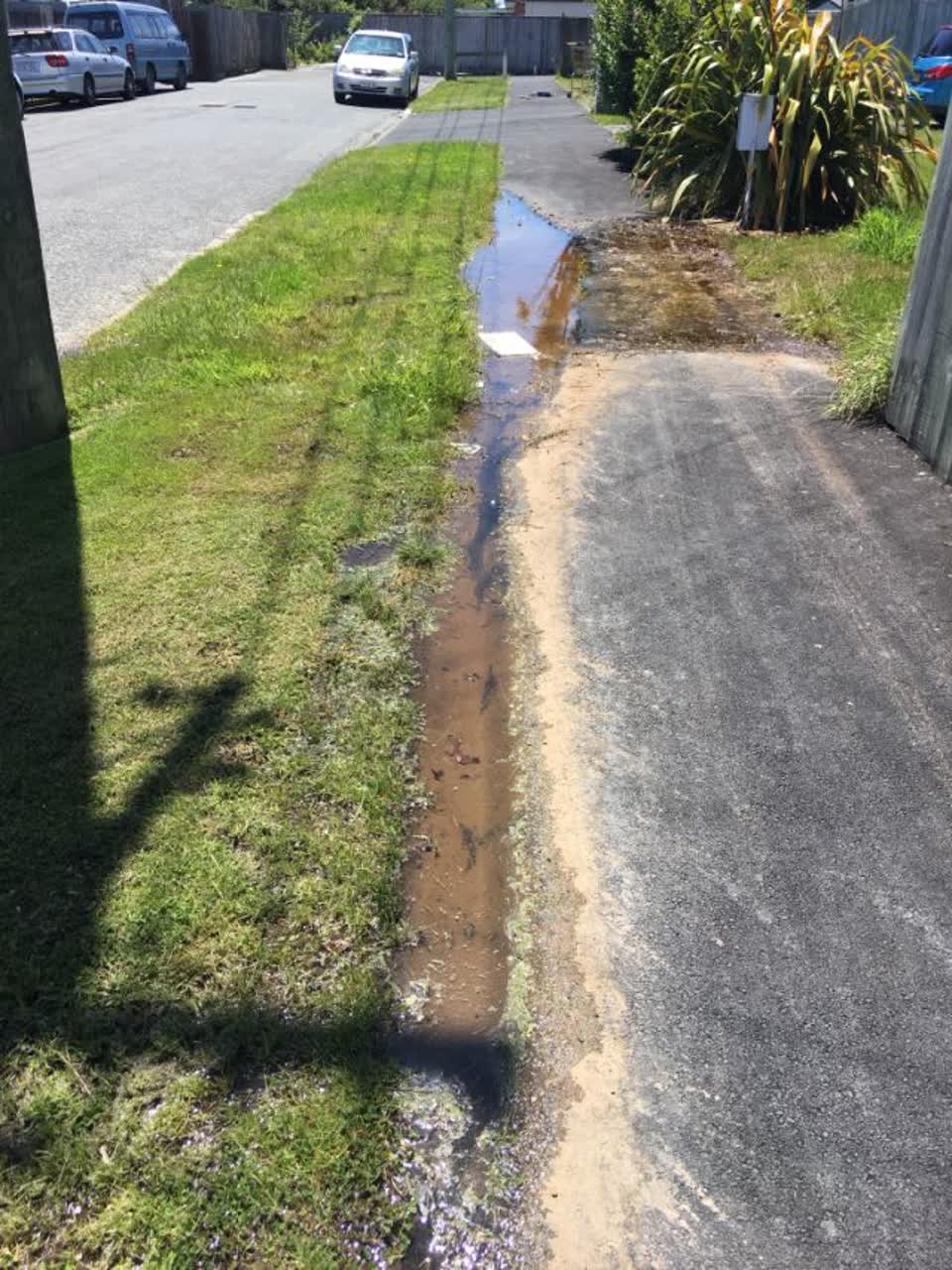 The photograph attached to this water supply report