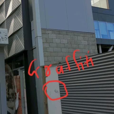 Graffiti, a report photo