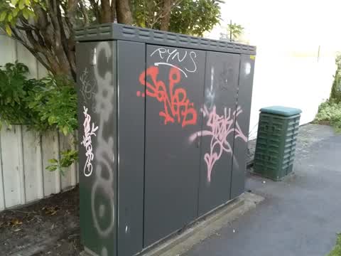Graffiti, a report photo