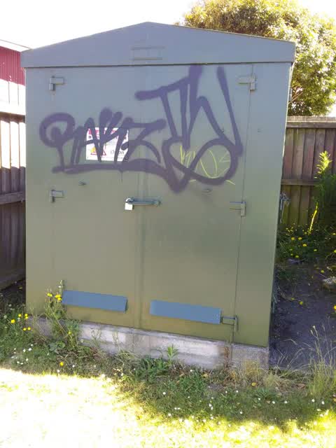 Graffiti, a report photo