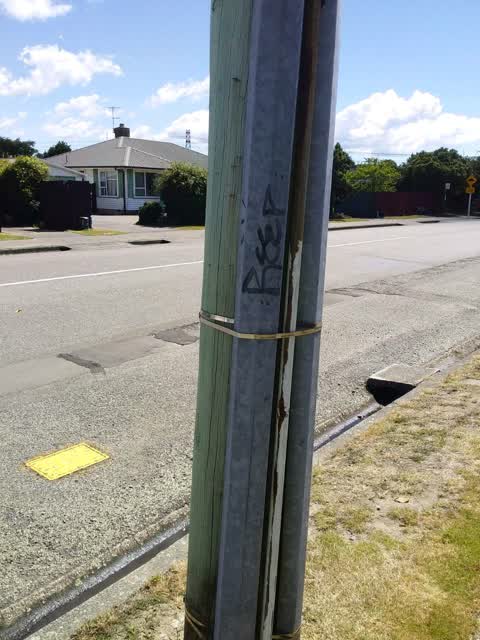 Graffiti, a report photo