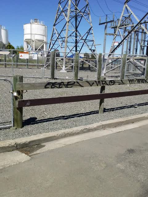 Graffiti, a report photo