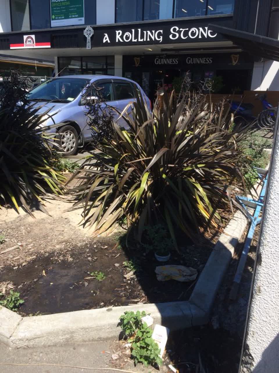 The photograph attached to this wastewater/stormwater report