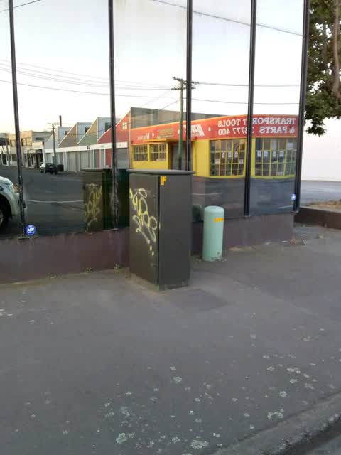 Graffiti, a report photo