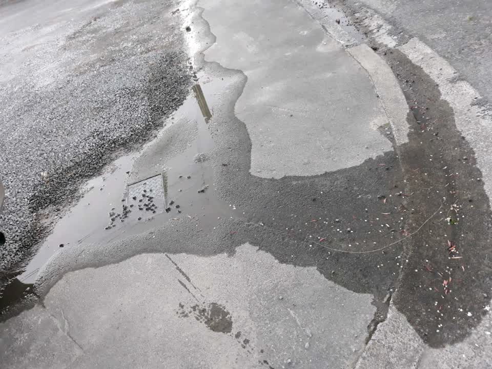 The photograph attached to this water supply report