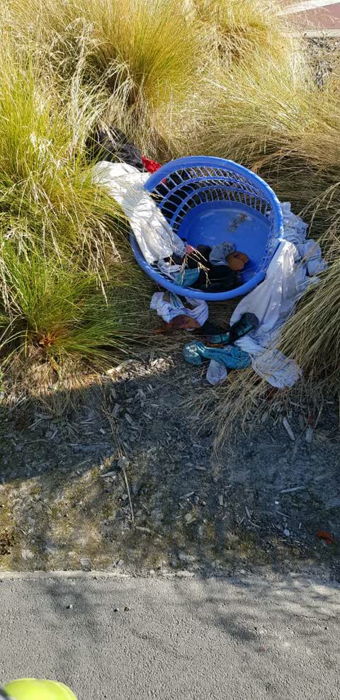 Rubbish/Recycling, a report photo