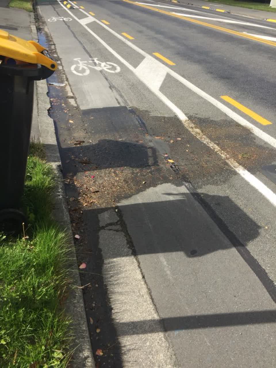 The photograph attached to this water supply report