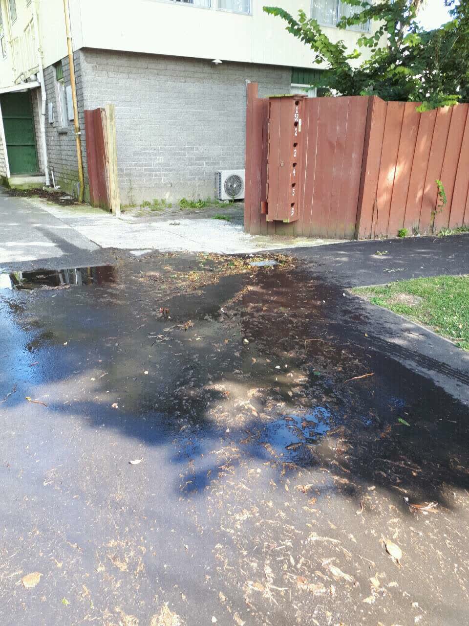 The photograph attached to this water supply report