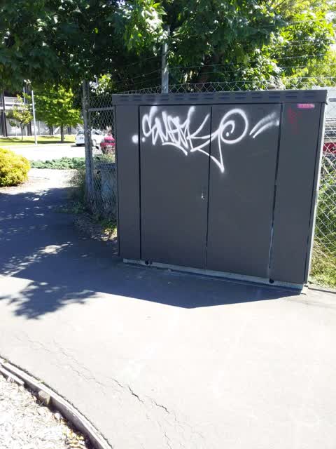 Graffiti — a report photo