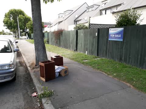 Rubbish/Recycling — a report photo