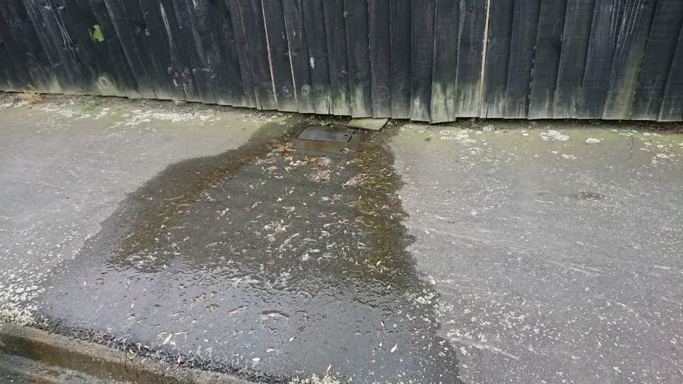 The photograph attached to this water supply report