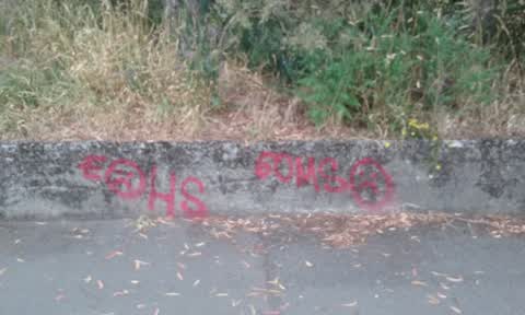 Graffiti, a report photo