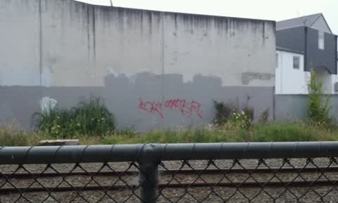 Graffiti, a report photo