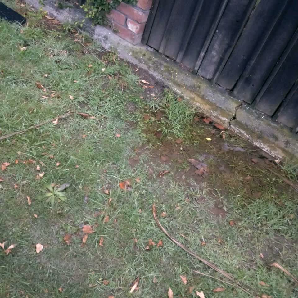 The photograph attached to this wastewater/stormwater report