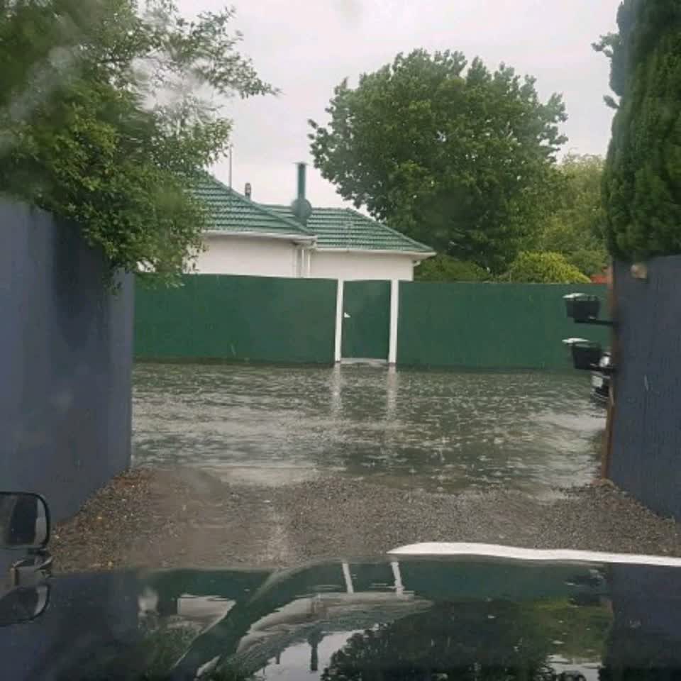 The photograph attached to this flooding report