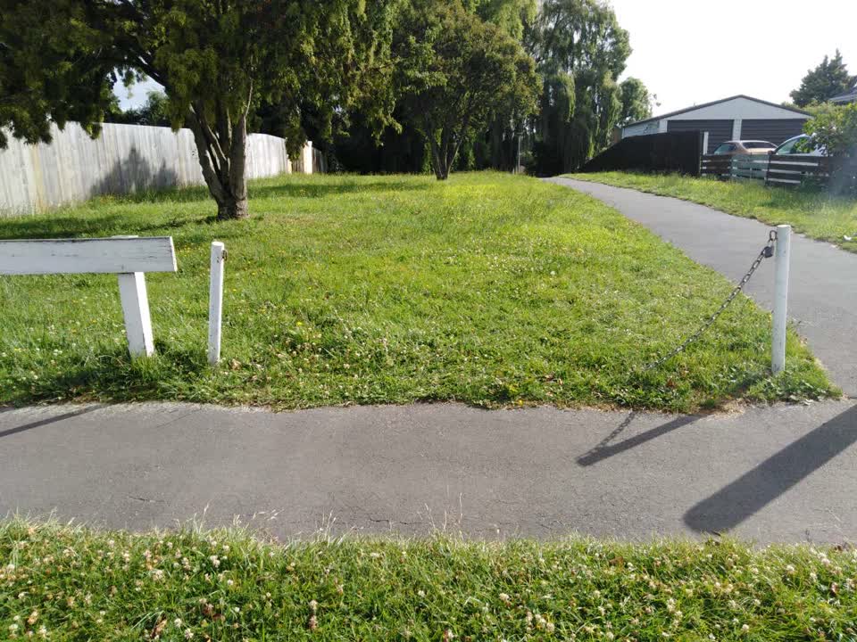 The photograph attached to this parks report