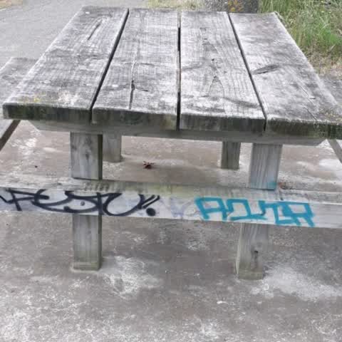 Graffiti, a report photo