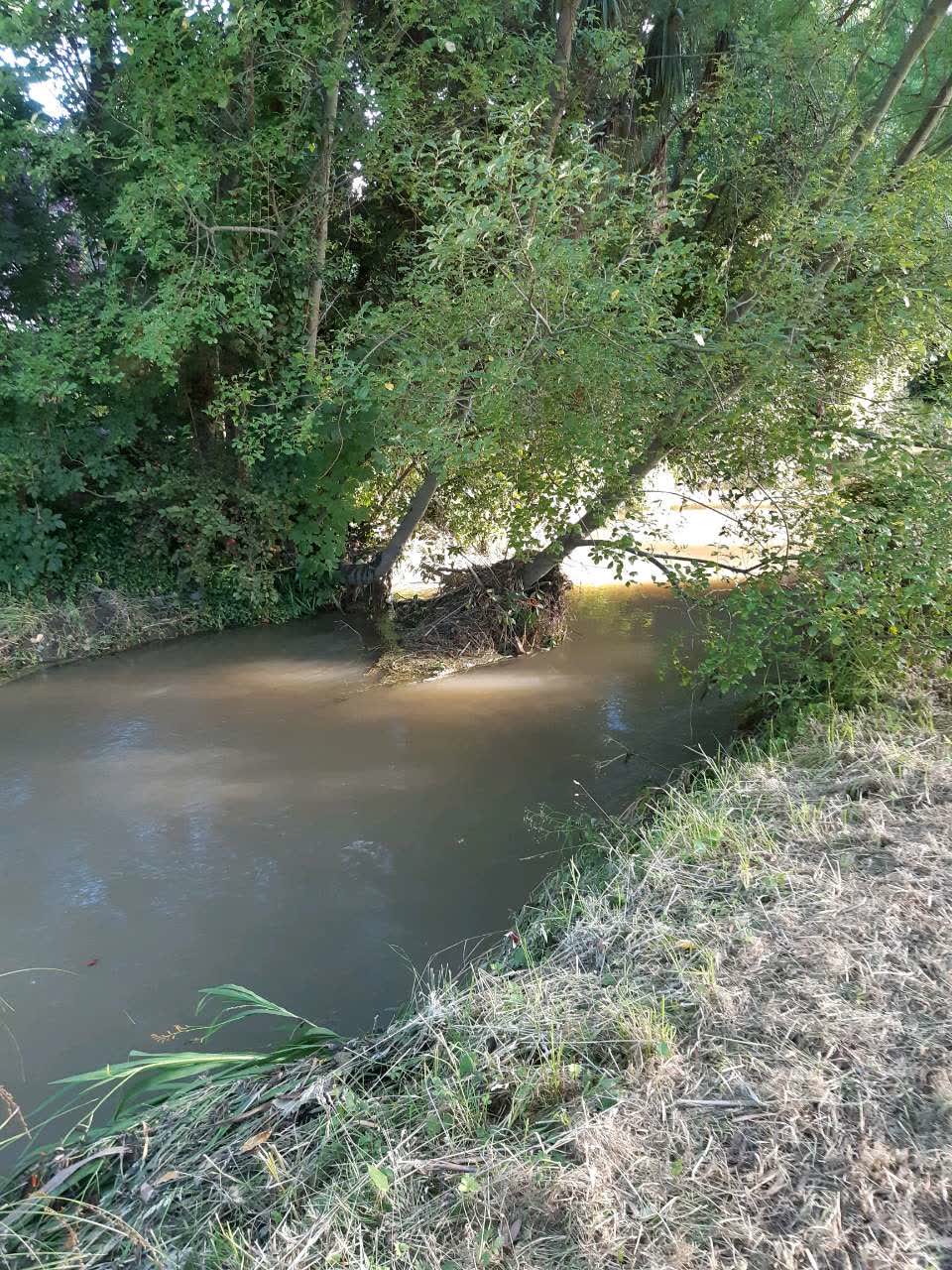 The photograph attached to this wastewater/stormwater report