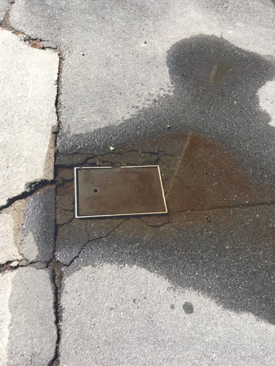 The photograph attached to this water supply report