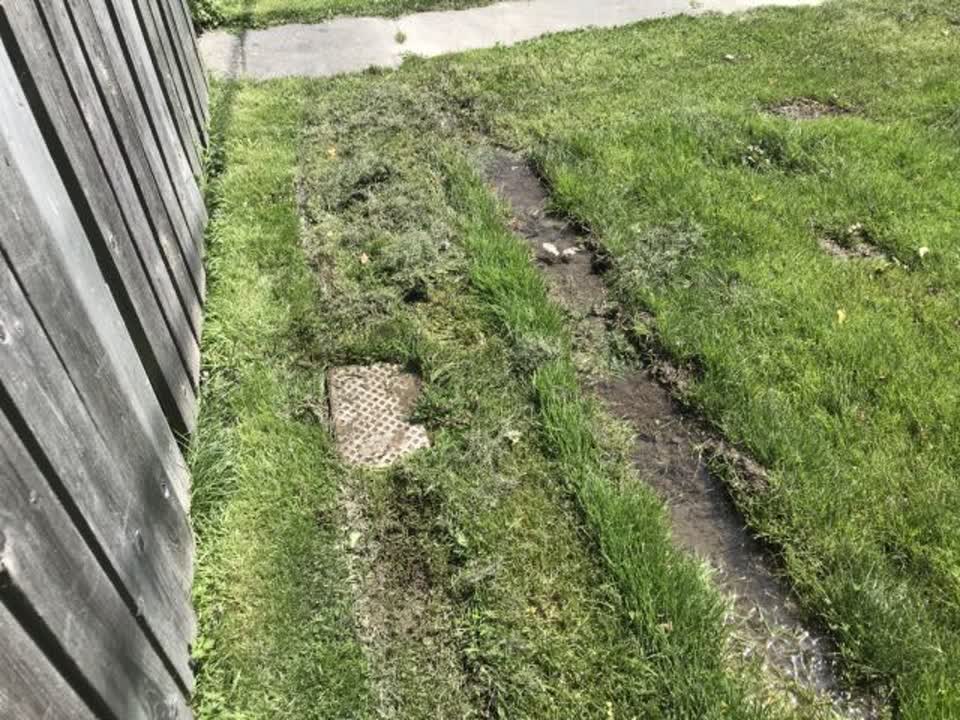 The photograph attached to this water supply report