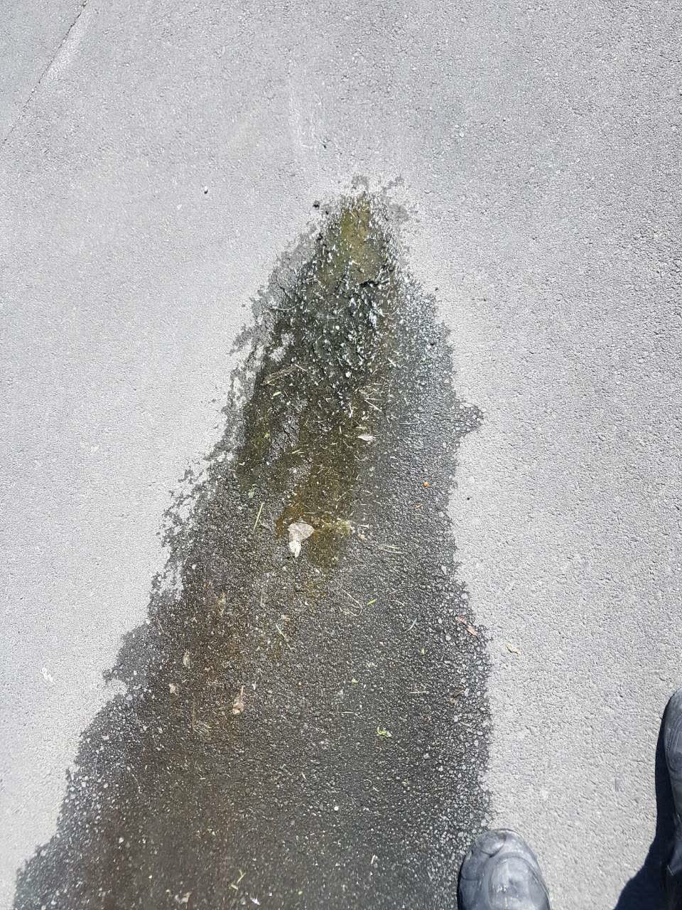 The photograph attached to this water supply report