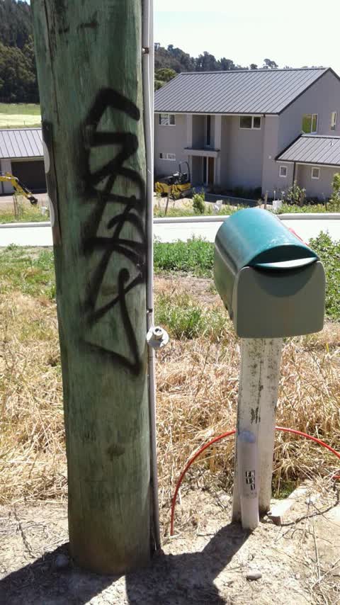 Graffiti, a report photo