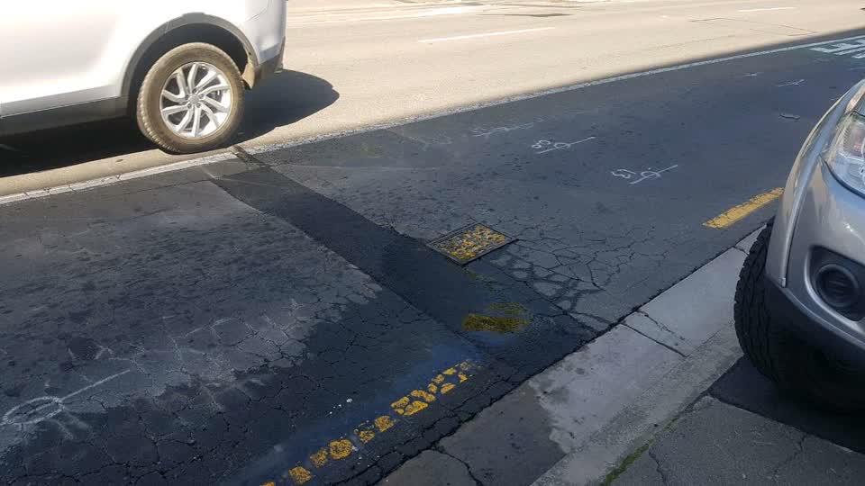 The photograph attached to this wastewater/stormwater report