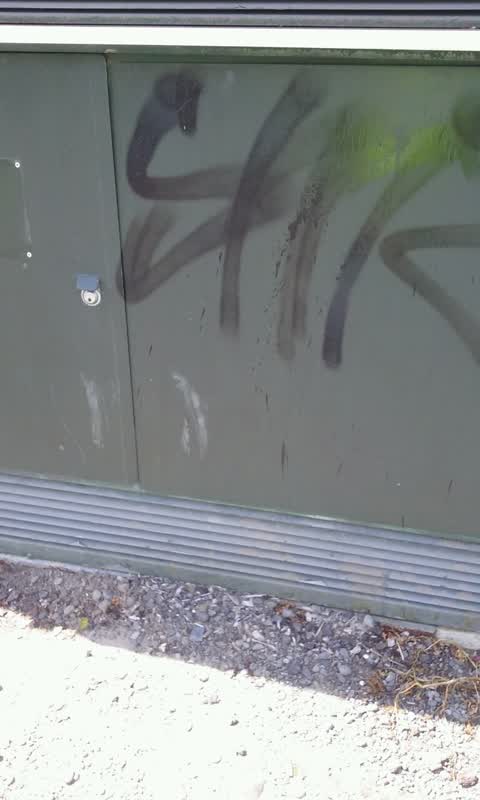 Graffiti, a report photo