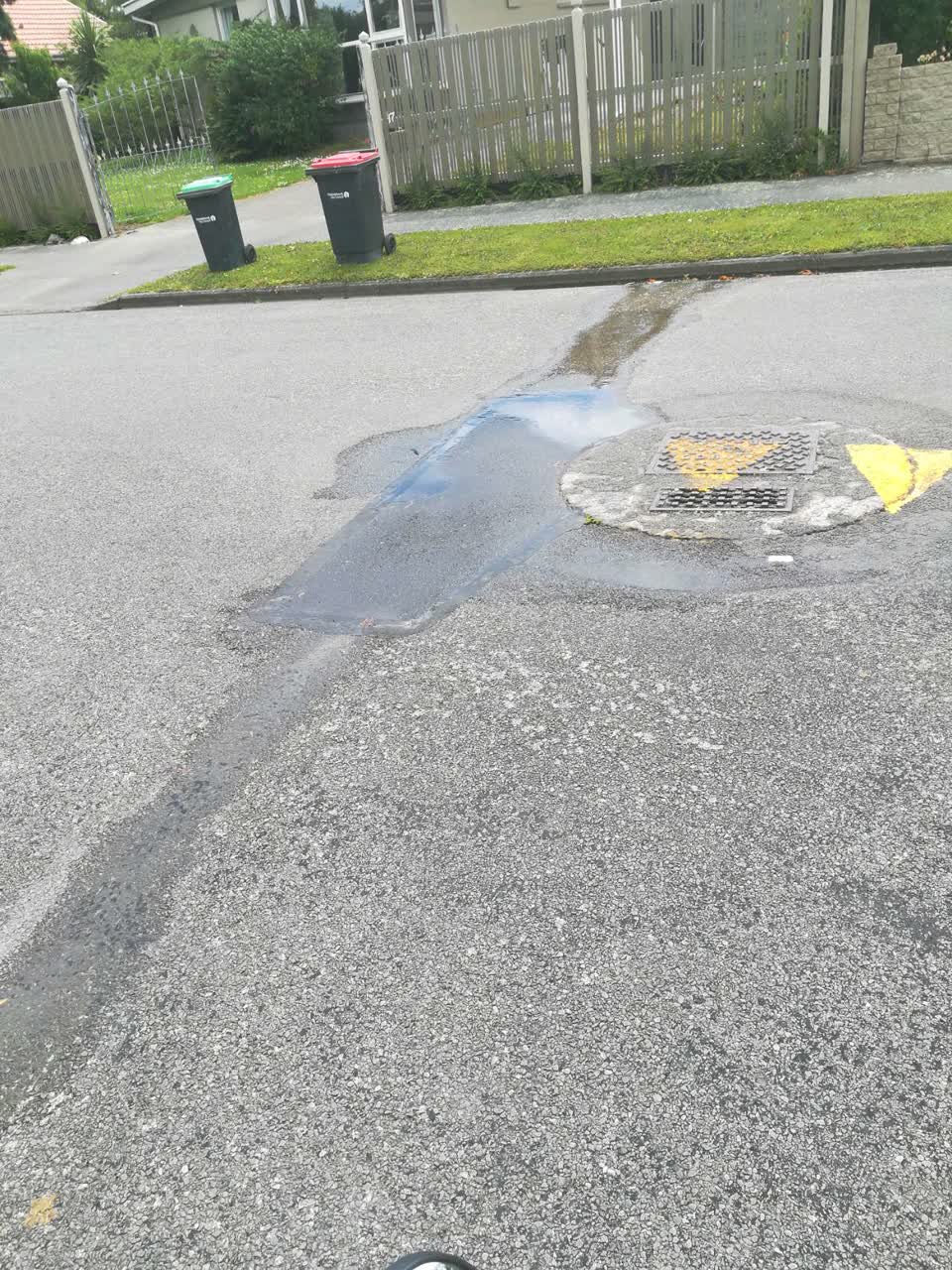 The photograph attached to this water supply report