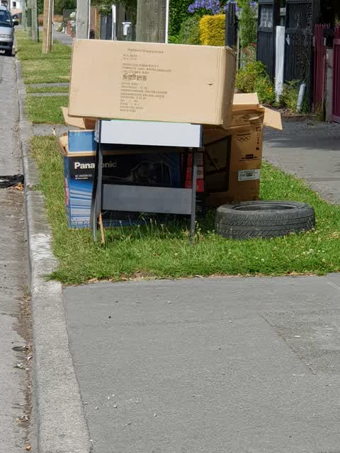 Rubbish/Recycling — a report photo
