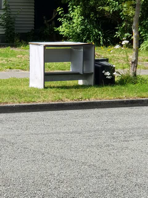 Rubbish/Recycling, a report photo