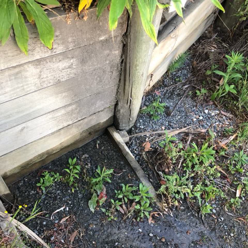 The photograph attached to this flooding report
