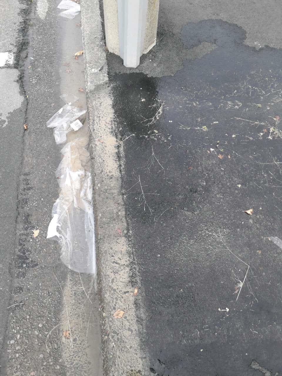 The photograph attached to this water supply report
