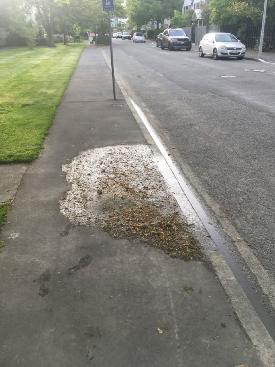 The photograph attached to this water supply report