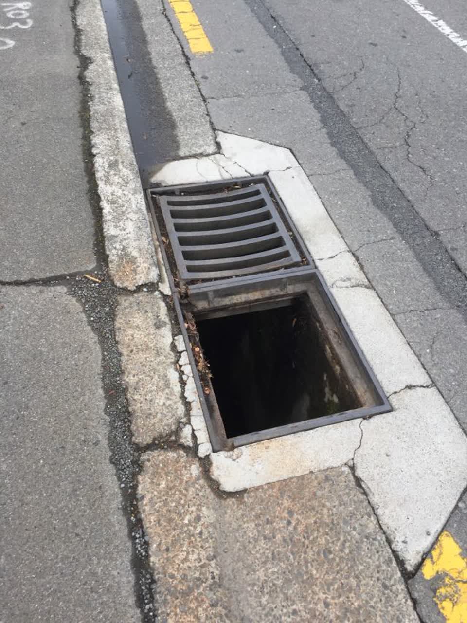 The photograph attached to this wastewater/stormwater report