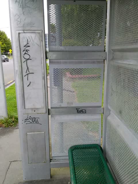 Graffiti, a report photo