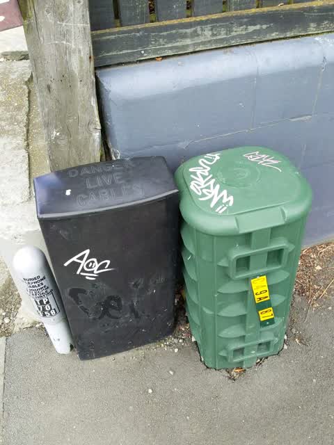 Graffiti — a report photo