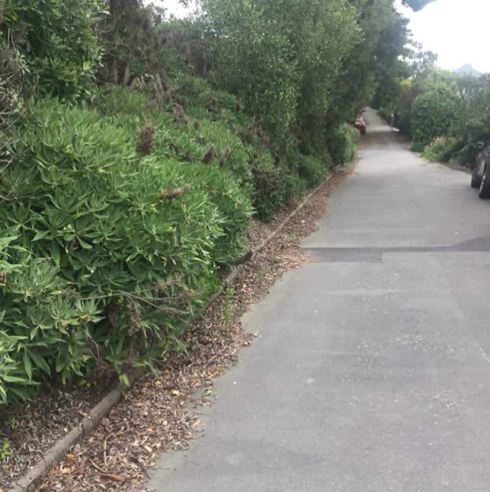 The photograph attached to this wastewater/stormwater report