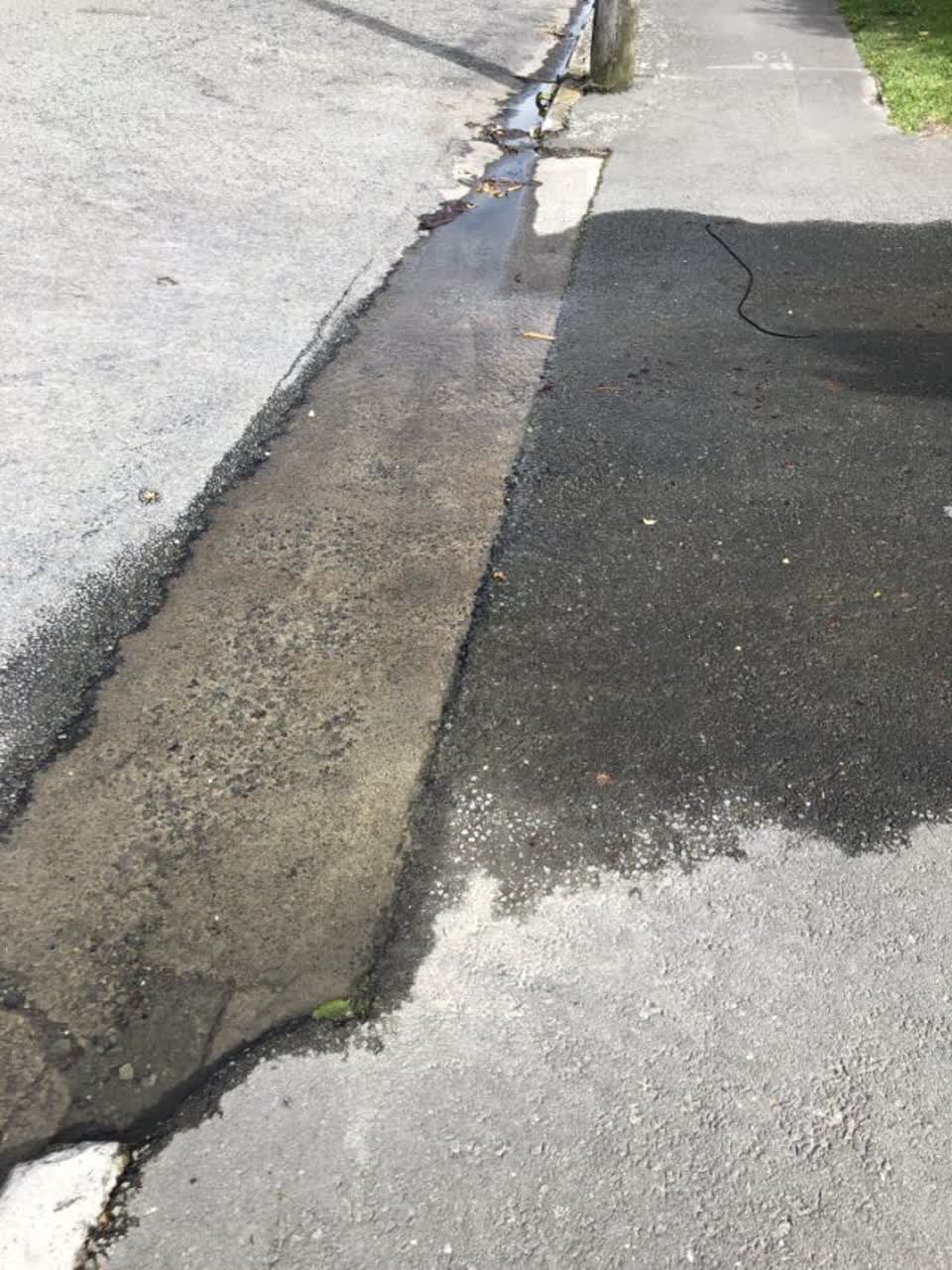 The photograph attached to this water supply report