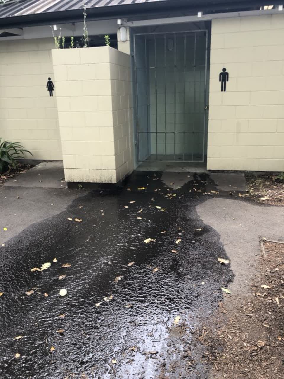 The photograph attached to this wastewater/stormwater report