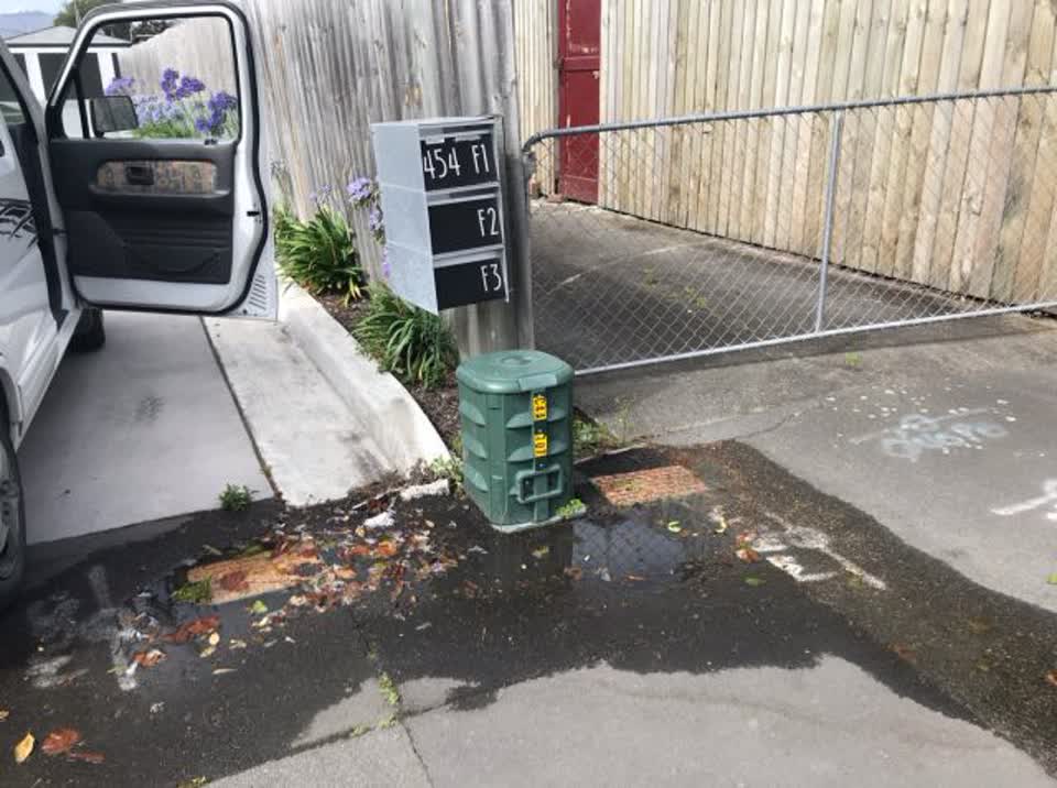 The photograph attached to this water supply report