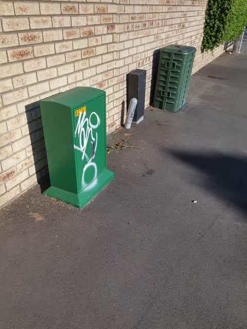Graffiti, a report photo