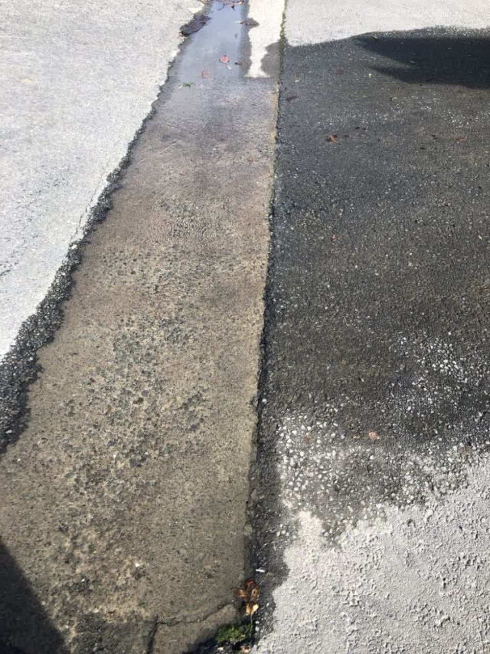 The photograph attached to this water supply report